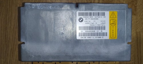 Centralina airbag bmw 530d e60 - airbag,